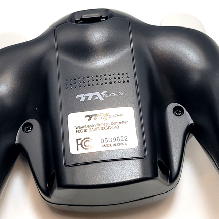 GameCube / Wii Wireless WaveDash Controller Black - TTX Tech