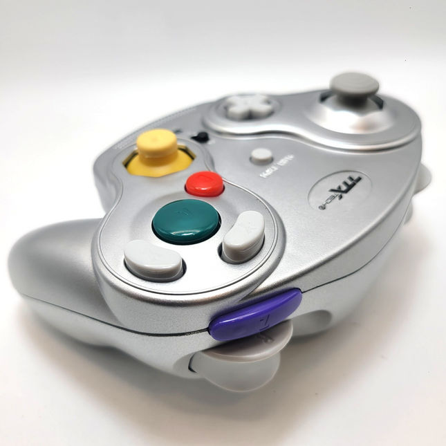 GameCube / Wii Wireless WaveDash Controller Silver - TTX Tech