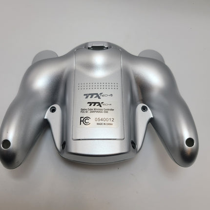 GameCube / Wii Wireless WaveDash Controller Silver - TTX Tech