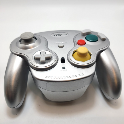 GameCube / Wii Wireless WaveDash Controller Silver - TTX Tech