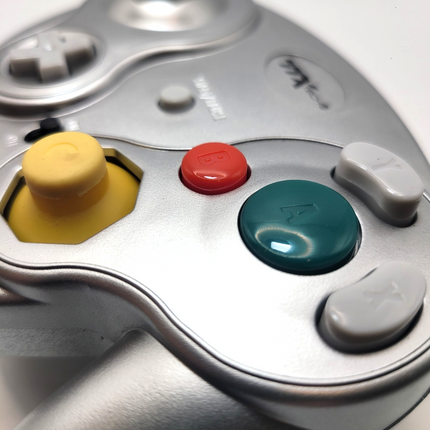 GameCube / Wii Wireless WaveDash Controller Silver - TTX Tech