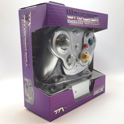 GameCube / Wii Wireless WaveDash Controller Silver - TTX Tech