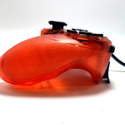 PlayStation / PlayStation 2 Wired Analog Controller Clear Red - TTX Tech
