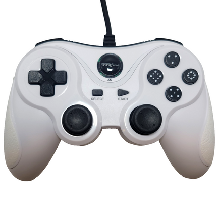 PlayStation / PlayStation 2 Wired Analog Controller White - TTX Tech