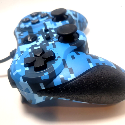 PlayStation 3 Wired Controller for PS3 / PC / USB by TTX Tech - Digicamo Blue