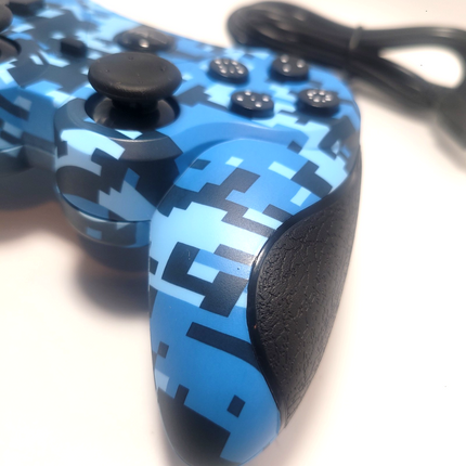PlayStation 3 Wired Controller for PS3 / PC / USB by TTX Tech - Digicamo Blue