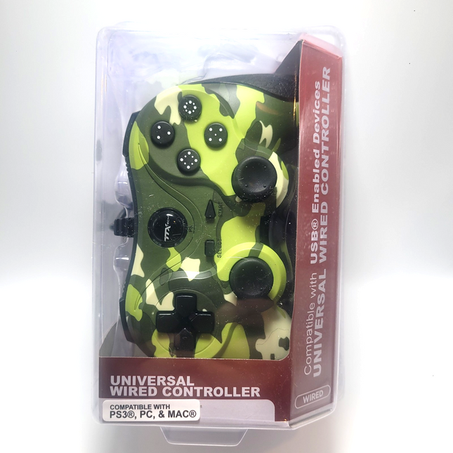 PlayStation 3 / PC Wired USB Controller Camouflage - TTX Tech
