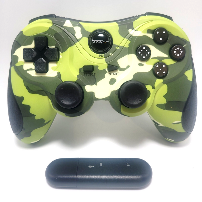 PlayStation 3 / PC 2.4GHz Wireless Controller Camouflage - TTX Tech