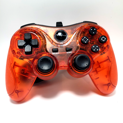 PlayStation 3 / PC Wired USB Controller Clear Red - TTX Tech