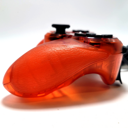 PlayStation 3 / PC Wired USB Controller Clear Red - TTX Tech