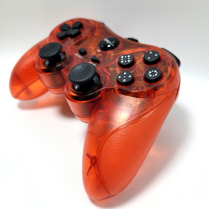 PlayStation 3 / PC Wired USB Controller Clear Red - TTX Tech