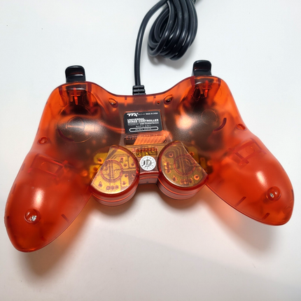 PlayStation 3 / PC Wired USB Controller Clear Red - TTX Tech