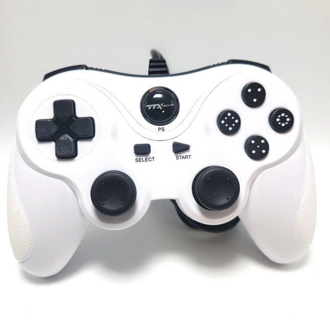 PlayStation 3 / PC Wired USB Controller White - TTX Tech