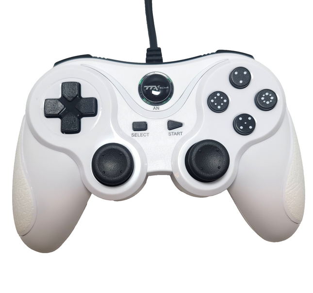 PlayStation 3 / PC Wired USB Controller White - TTX Tech