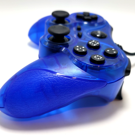 PlayStation 3 / PC Wired USB Controller Clear Blue - TTX Tech