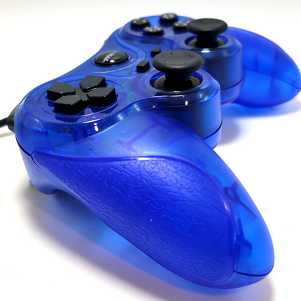 PlayStation 3 / PC Wired USB Controller Clear Blue - TTX Tech