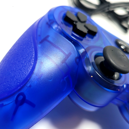 PlayStation 3 / PC Wired USB Controller Clear Blue - TTX Tech