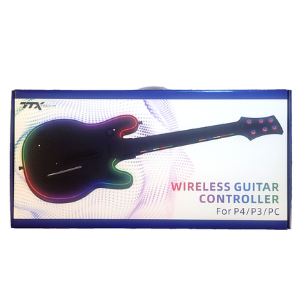 Wireless Guitar Controller PlayStation 3 / PlayStation 4 / PC for Guitar Hero & Rock Band - TTX Tech