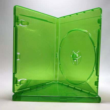 Clear Green Replacement Game Cases for Xbox One – Choose Quantity