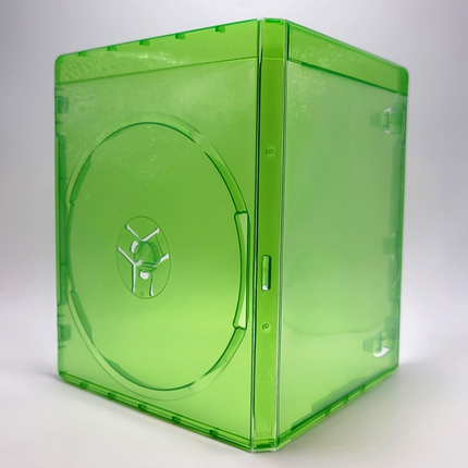 Clear Green Replacement Game Cases for Xbox One – Choose Quantity