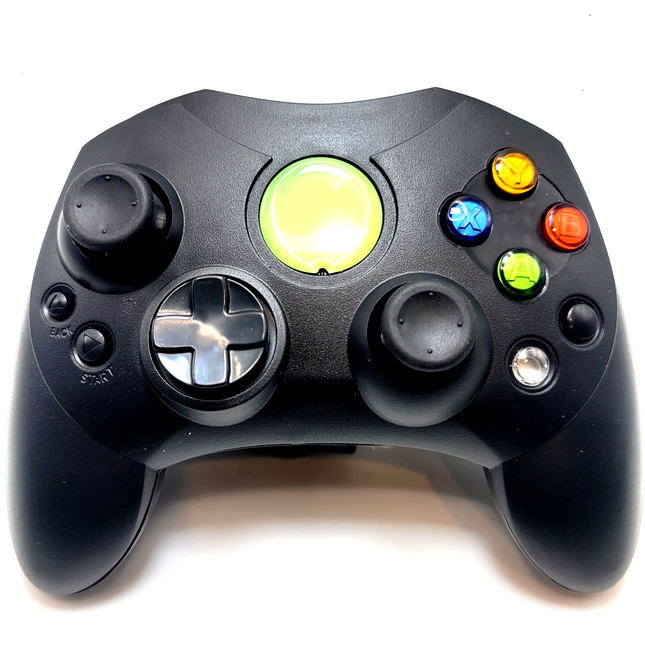 Xbox Wired S-Type Analog Controller Black - TTX Tech