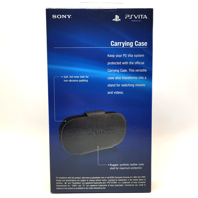 PlayStation Vita Protective Carrying Case with Kickstand Black - Sony