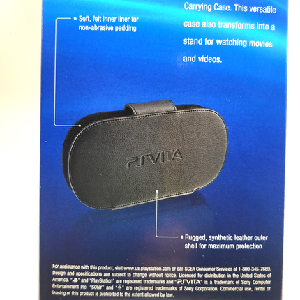 PlayStation Vita Protective Carrying Case with Kickstand Black - Sony
