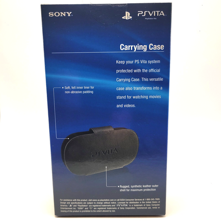PlayStation Vita Protective Carrying Case with Kickstand Black - Sony