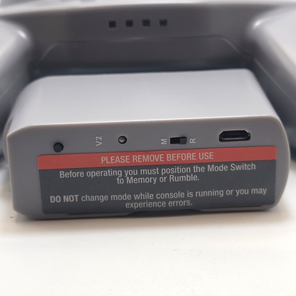 Tribute64 2.4GHz Wireless Controller for N64, Switch, and USB - Classic Gray