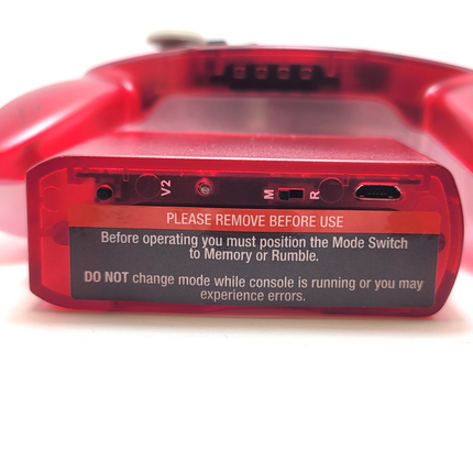Tribute64 2.4GHz Wireless Controller for N64, Switch, and USB - Watermelon Red