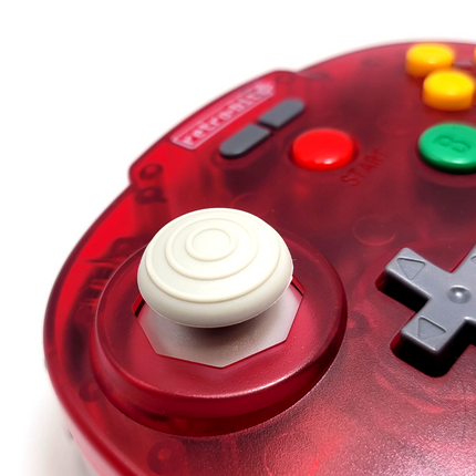 Tribute64 2.4GHz Wireless Controller for N64, Switch, and USB - Watermelon Red