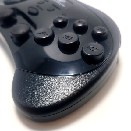 Sega Saturn 2.4GHz Wireless Pro Controller with Analog Joysticks Black - Retro-Bit