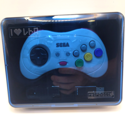 Sega Saturn 2.4GHz Wireless 8-Button Controller White - Retro-Bit®