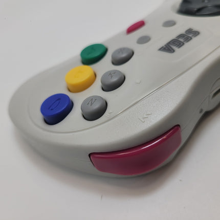 Sega Saturn 2.4GHz Wireless 8-Button Controller White - Retro-Bit®