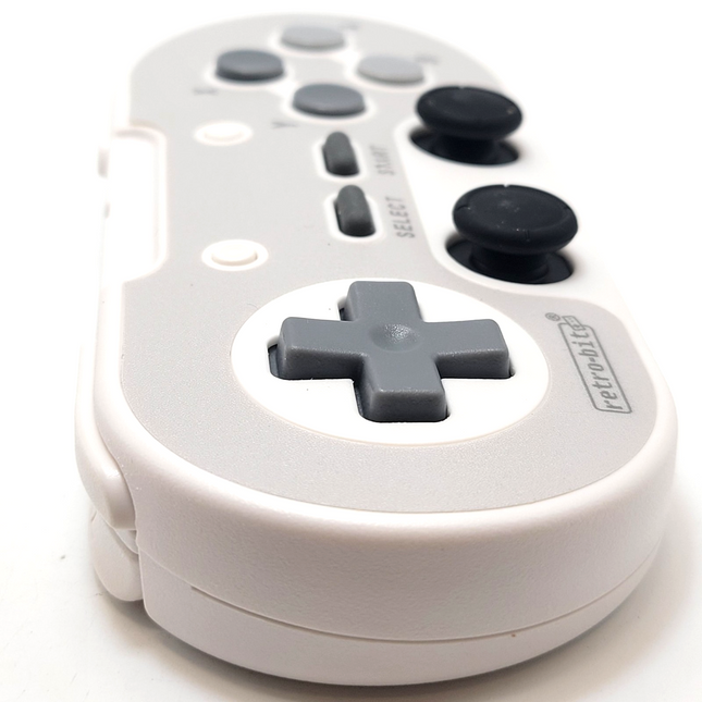 Super Nintendo / Nintendo Switch / Nintendo Switch 2 / PC 2.4GHz Wireless Legacy16 Controller Classic Gray - Retro-Bit®