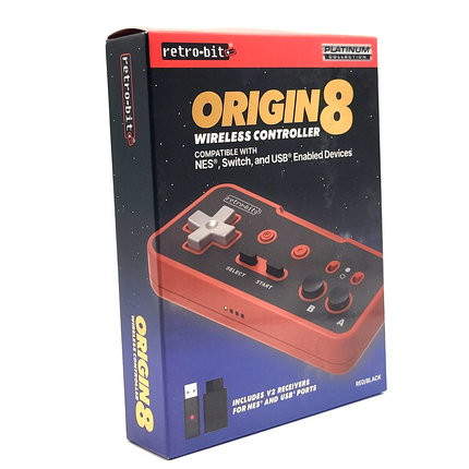 NES / Nintendo Switch / PC 2.4GHz Wireless Origin8 Controller - Retro-Bit®
