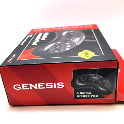 Sega Genesis Wired Controller (Black) - Retro-Bit®