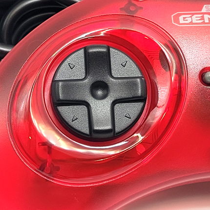 Sega Genesis Wired Controller (Crimson Red) - Retro-Bit®