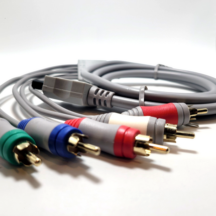 Nintendo Wii / Wii U AV Cable (Component) 6ft – Audio Video Cable