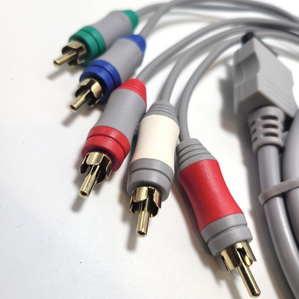 Nintendo Wii / Wii U AV Cable (Component) 6ft – Audio Video Cable
