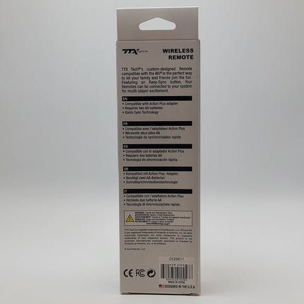Wii / Wii U Wireless Remote Controller with Built-In Motion Plus - TTX Tech
