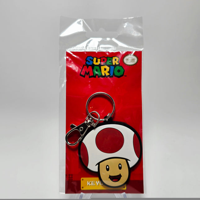 Super Mario Toad Keychain