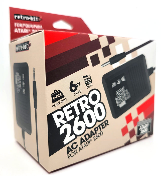 Atari 2600 AC Power Adapter - Retro-Bit®