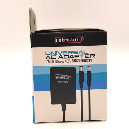 Universal AC Power Adapter – NES / SNES / Sega Genesis 1 – Retro-Bit®