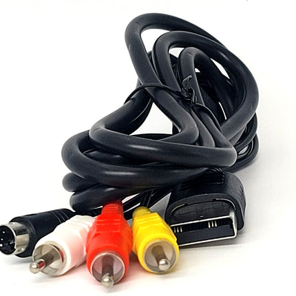 Sega Dreamcast S-AV Cable (Composite S-Video) 6ft – Audio Video Cable
