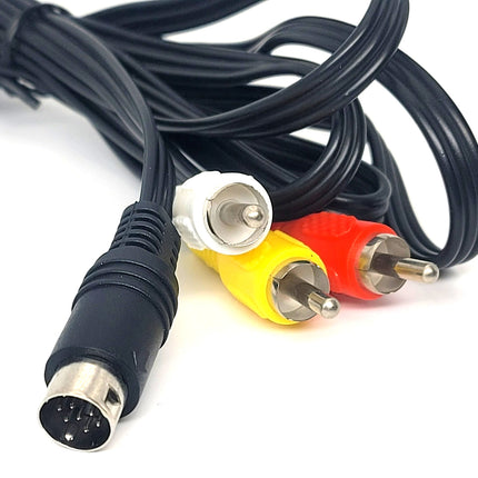 Sega Genesis 2/3 / Sega CD / 32X AV Cable (Composite) 6ft – Audio Video Cable
