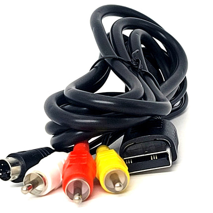 Sega Dreamcast S-AV Cable (Composite S-Video) 6ft – Audio Video Cable
