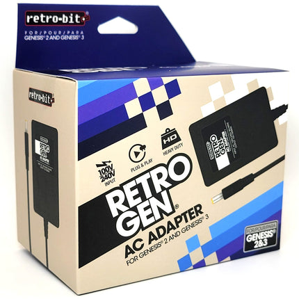 Sega Genesis (Model 2/3) AC Power Adapter - Retro-Bit®