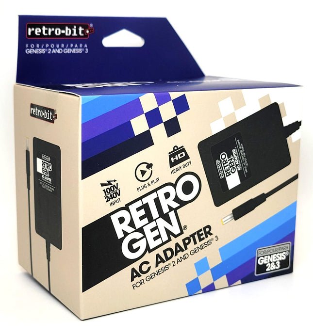 Sega Genesis (Model 2/3) AC Power Adapter - Retro-Bit®