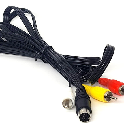Sega Genesis 2/3 / Sega CD / 32X AV Cable (Composite) 6ft – Audio Video Cable
